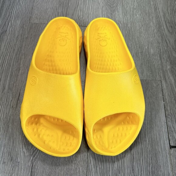G/FORE Men\'s G/Slide Street Water Golf Shoes Mens 11 Yellow Sandals Flats